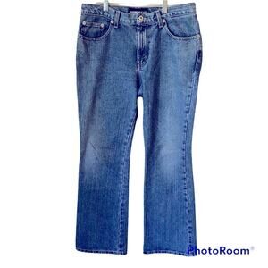 Express Low Rise Flare Jeans Women’s Size 7/8 Boho Hippie Vintage Casual y2k